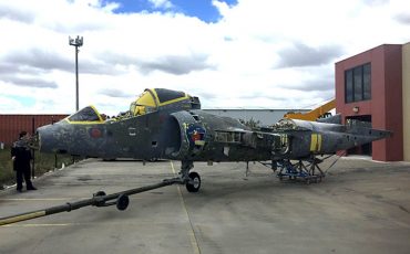 The fuselage ready to paint